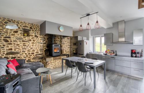 Saint-Senier-de-Beuvron Casa | Charme à la campagne avec spa