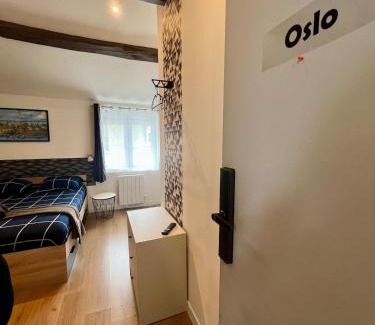 Chatellerault Apartamento | Charme & calme en Centre ville à pied avec parking gratuit - Studio Oslo