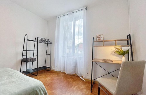 Mulhouse Apartamento | CHARME D'ANTAN, proche gare Dornach