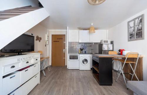 Villefranche-sur-Saone Apartamento | Charme et Tranquillité - Duplex Vintage avec Confort Moderne