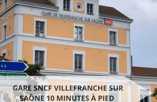 Villefranche-sur-Saone Apartamento | Charme et Tranquillité - Duplex Vintage avec Confort Moderne