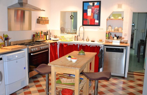 Saint-Bauzille-de-Putois Casa | Encantadora casa con jardín y acceso privado al río Hérault.