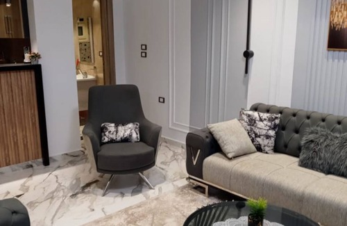 Al Arish Complejo | Charming 3-bedroom at Sama Resort with WiFi, AC in Al-Arish of North Sinai