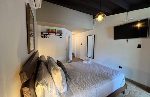 Adjuntas Hotel | Charming 1-bedroom hotel with AC, fitness room in lovely Garzas