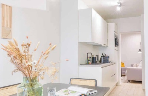 Kunstenkwartier Apartamento | Charming 1-Bedroom Retreat Near Ghent City Center