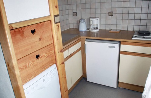 Saint-Chaffrey Apartamento | Apartamento acogedor 37m², piscina, balcón, cerca de pistas y servicios, ¡ideal para 4 personas!