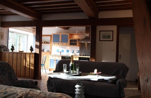 Lingreville Cabaña | Casa en Lingreville para 5 pers, cerca de la playa, chimenea, jardín, Wi-Fi, acepta animales