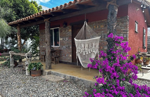 Valle de Guadalupe Cabina | Charming 2-bedroom cabin in Valle de Guadalupe at Cerveceria Bellinghausen.