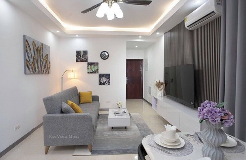 Sakumono Apartamento | Charming 2-bedroom apartment with AC in Sakumono