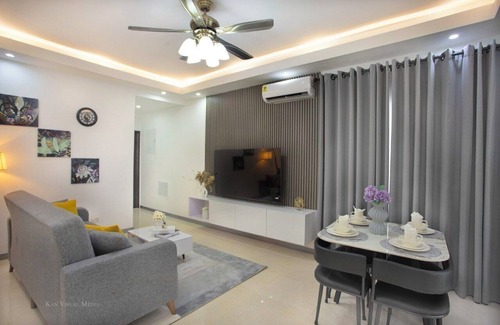 Sakumono Apartamento | Charming 2-bedroom apartment with AC in Sakumono
