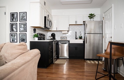 Medical District Apartamento | Charming 2-bedroom downtown apartment with WiFi, AC, & Free Parking
