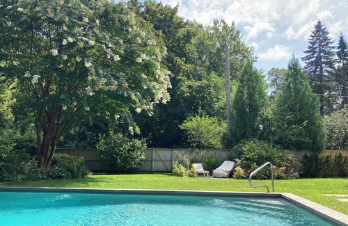 Bellport Casa | Charming 2-bedroom house with heated salt water pool, AC in lovely Bellport