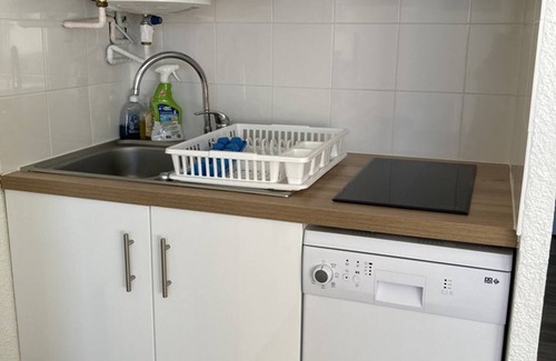 Eclose-Est Apartamento | Encantador 2 piezas en Alpe d'Huez, 4 pers, balcón sur, guardaesquís