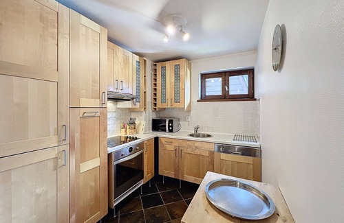 Chamonix City Centre Apartamento | Chamonix – Centro, 4/5 personas, 56 m², 2 dormitorios, vistas al Mont-Blanc, cerca del teleférico