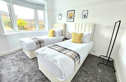 Glasgow Casa | Charming 3-Bed Oasis-free parking