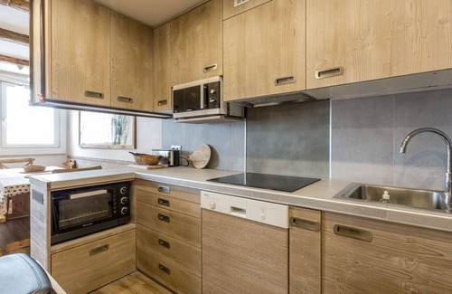Val-d'Isere Apartamento | Encantador apartamento cerca de las pistas con balcón orientado al sur en Val-d'Isère