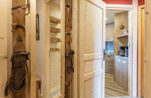 Val-d'Isere Apartamento | Encantador apartamento cerca de las pistas con balcón orientado al sur en Val-d'Isère