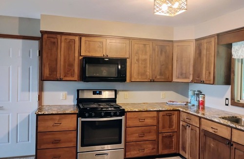 Long Prairie Casa | Charming 3-bedroom house on Lake Charlotte in Long Prairie.