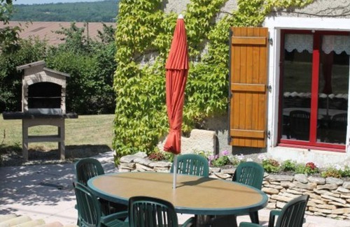 Brixey-aux-Chanoines Cabaña | Casa rural acogedora con terraza, garaje y chimenea en Brixey-aux-Chanoines