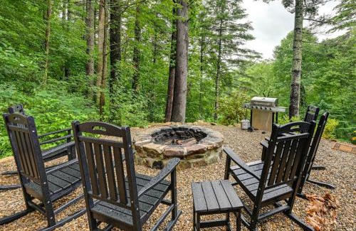 Cullowhee Casa | Charming 3BR Cabin with Hot Tub and Fire Pit Near WCU
