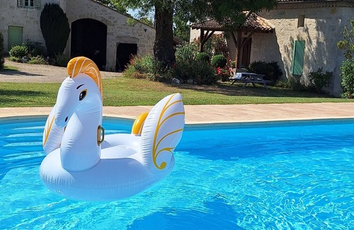 Monjoi Cabaña | Casa rural con encanto y piscina privada clasificado 3 orejas, en el corazón del país de Quercy