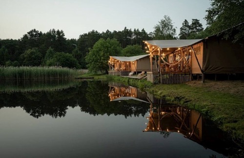 Lubusz Province Chalet De Esquí | Charming . A Cottage in the Middle of the Forest