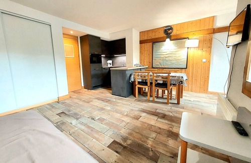 Plagne 1800 Apartamento | Encantador apto 5 pers, piscina, aparcamiento, Plagne 1800