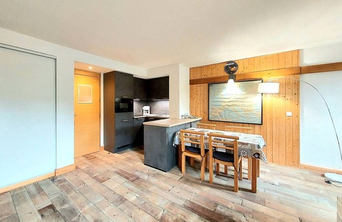 Plagne 1800 Apartamento | Encantador apto 5 pers, piscina, aparcamiento, Plagne 1800