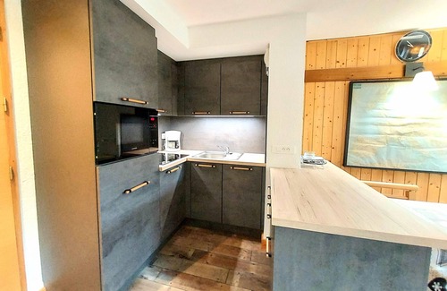 Plagne 1800 Apartamento | Encantador apto 5 pers, piscina, aparcamiento, Plagne 1800