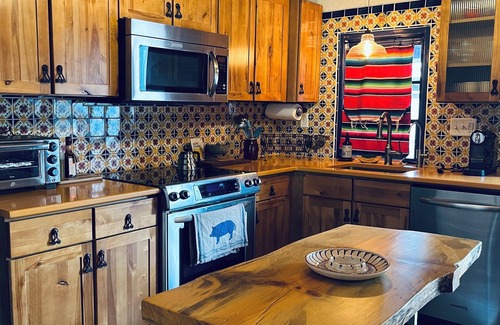 Barrio Viejo Casa | Charming Adobe Flat in Historic Sonoran Rowhouse in Barrio Viejo with Parking!
