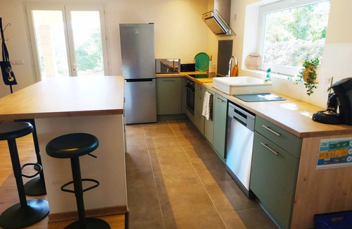 Chauzon Apartamento | Casa rural con encanto y confortable "Sud Ardèche" 70 m2.