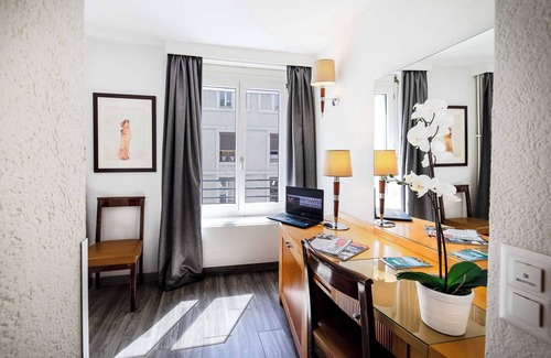 Downtown Geneva Apartamento | Charming Apartement- 1br-4p- Geneve