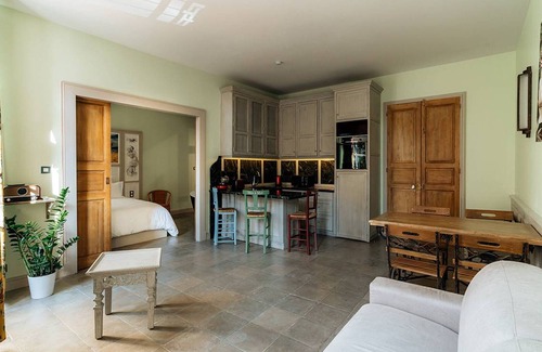 Pezenas Apartamento | Apartamento encantador, aire acondicionado, admite mascotas, en el centro histórico de Pézenas