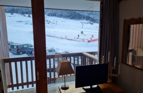 Termignon Apartamento | Encantador apartamento al pie de las pistas, vista despejada sobre laderas y montañas