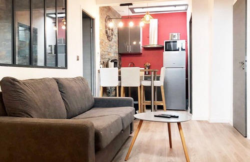 Moliere - Edgard Quinet Apartamento | APARTAMENTO CON ENCANTO CERCA DEL PUENTE LAFAYETTE PARA 4 PERSONAS
