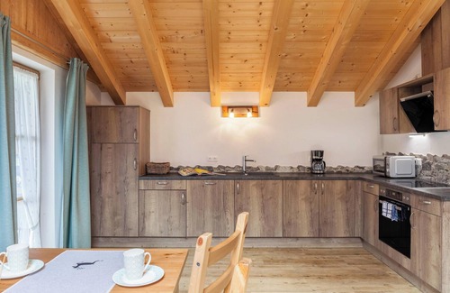 Untergrainau Apartamento | Encantador apartamento "Ferienhaus Huber" con vistas a la montaña