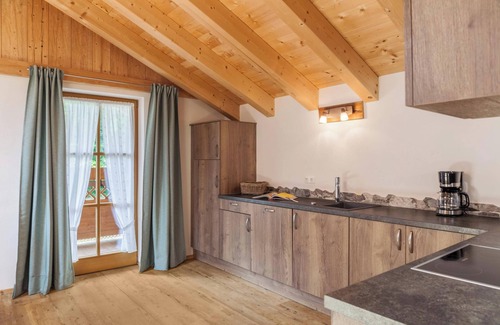 Untergrainau Apartamento | Encantador apartamento "Ferienhaus Huber" con vistas a la montaña