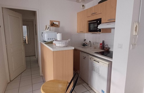 Vaux-sur-Mer Apartamento | Encantador apartamento de 52 m2, 12 m2, 3 habitaciones, balcón, piscina, 200 m de la playa de Pontaillac
