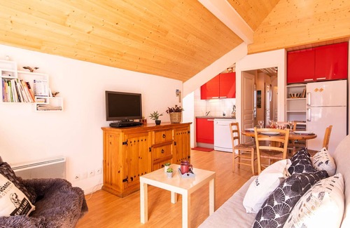 Vielle-Aure Apartamento | Apartamento en Vielle-Aure para 6 personas con balcón, parking, cerca del teleférico y termas