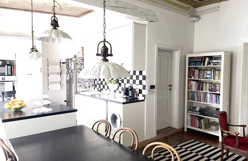Ljubljana Old Town Apartamento | Charming apartment with vinatge flair in the heart of Ljubljana with terrase