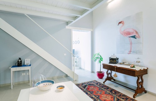 Ortigia Apartamento | "Suite 18", encantadora casa en Ortigia con un espectacular balcón con vista al mar.