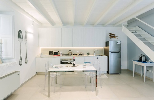 Ortigia Apartamento | "Suite 18", encantadora casa en Ortigia con un espectacular balcón con vista al mar.