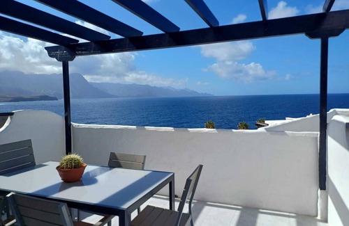 Gáldar Apartamento | Encantador apartamento con vistas espectaculares frente al mar.