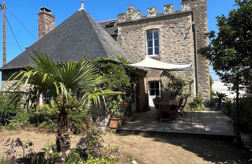 Lancieux Casa | Encantadora casa, pequeña vista al mar, cerca de Dinard, centro de la ciudad, a 500 metros de las playas