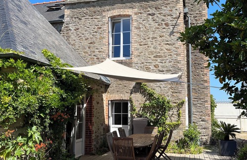 Lancieux Casa | Encantadora casa, pequeña vista al mar, cerca de Dinard, centro de la ciudad, a 500 metros de las playas