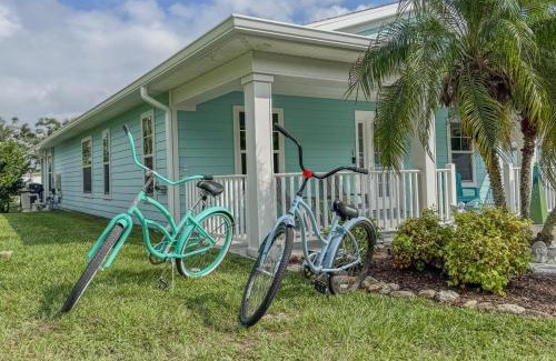 Palm Coast Casa | Charming Beachside Home Heated Pool Free Golf Cart