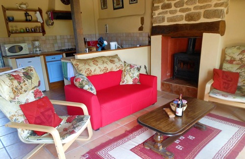 Quistinic Cabaña | Encanto vigas Breton casa de campo con piscinas de agua caliente en el sur de Bretaña