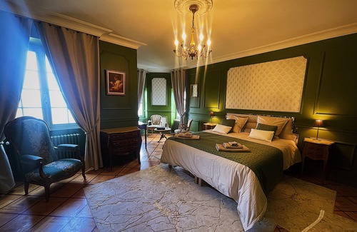 Saint-Genest-Lerpt Cama Y Desayuno | Charming Bed & Breakfast in a castle with breakfast included