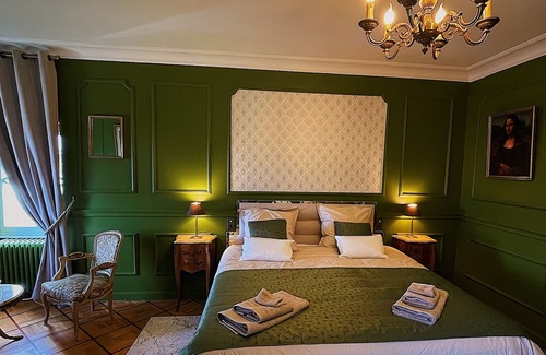 Saint-Genest-Lerpt Cama Y Desayuno | Charming Bed & Breakfast in a castle with breakfast included