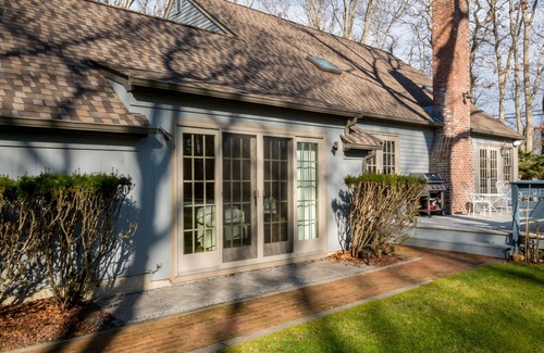 Bridgehampton Casa | Casa de salmón de Hampton Bright Retreat con encanto